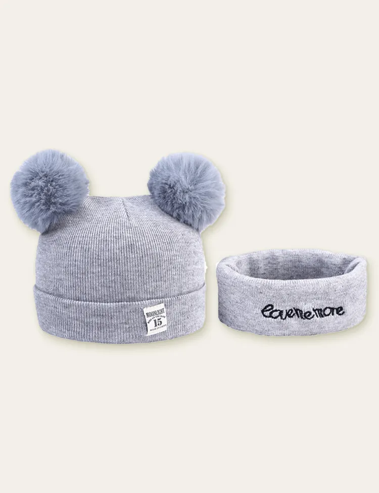 Bear Ear Hat + Scarf - Image 6