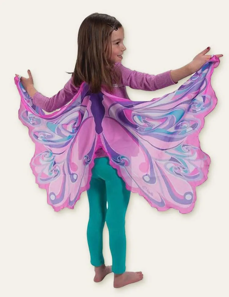 Butterfly Wings Mesh Party Cape - Image 3