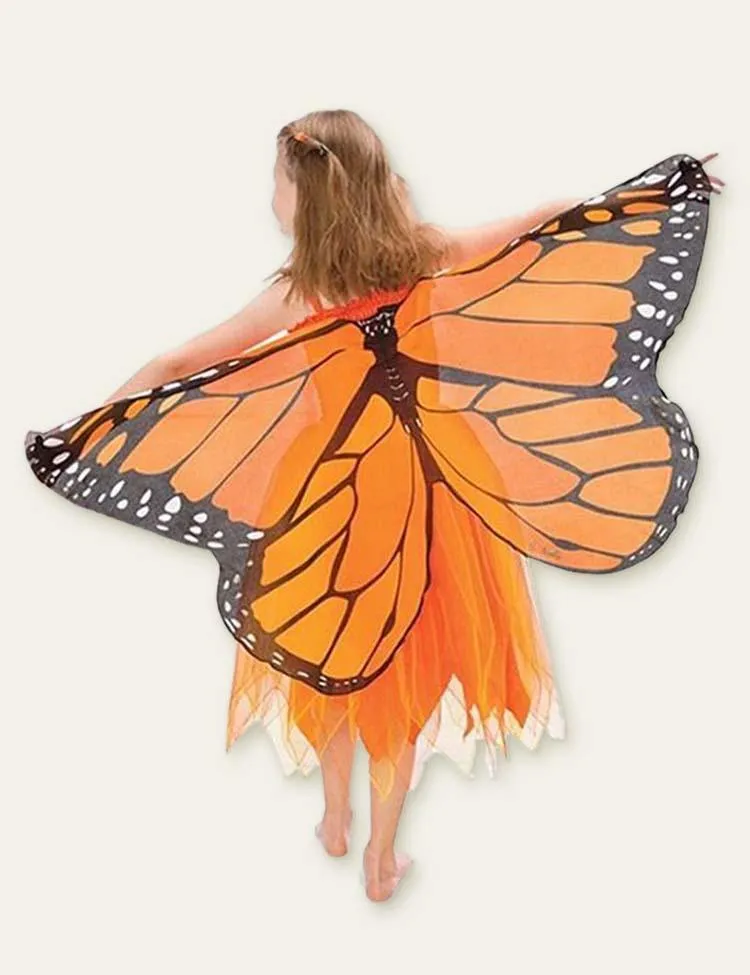 Butterfly Wings Mesh Party Cape - Image 5
