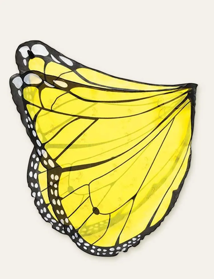 Butterfly Wings Mesh Party Cape - Image 6
