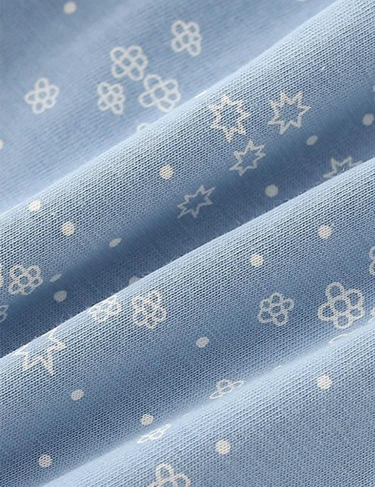 Cartoon Goose Appliqué Short Sleeve Set - Image 4