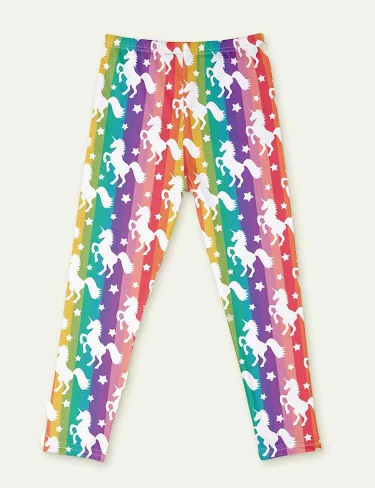 Cartoon Printed Leggings - Image 19
