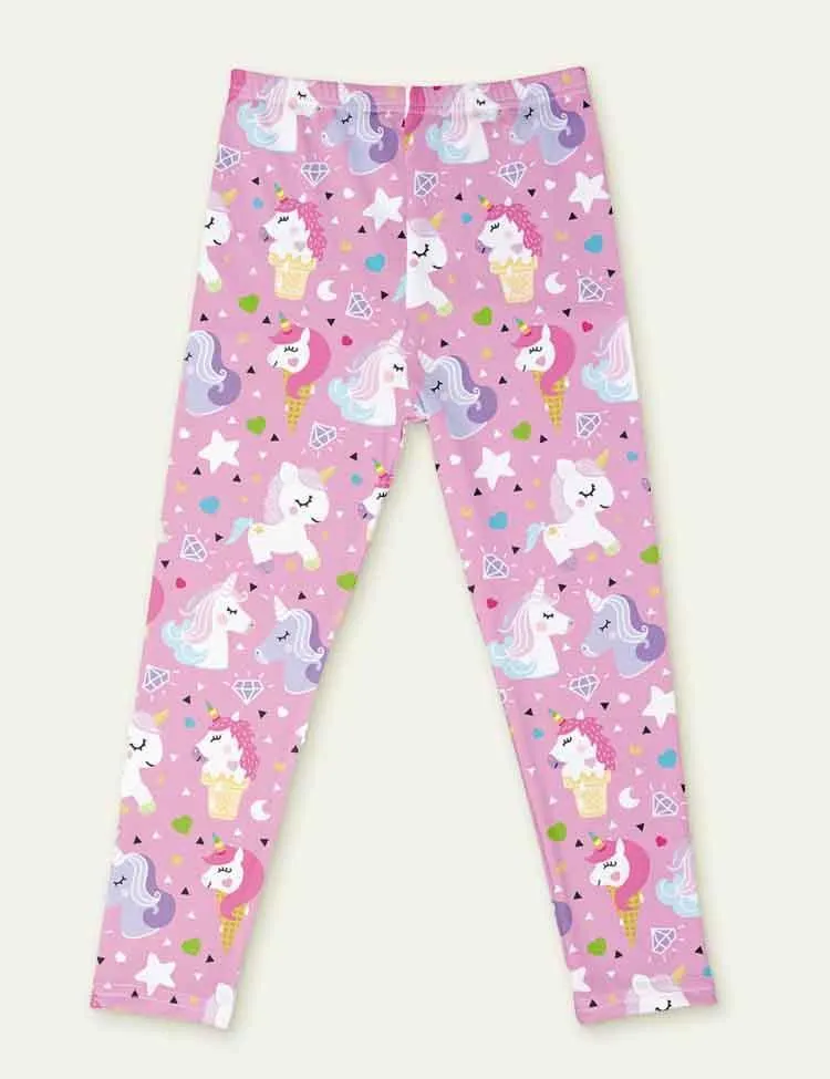 Cartoon Printed Leggings - Image 20