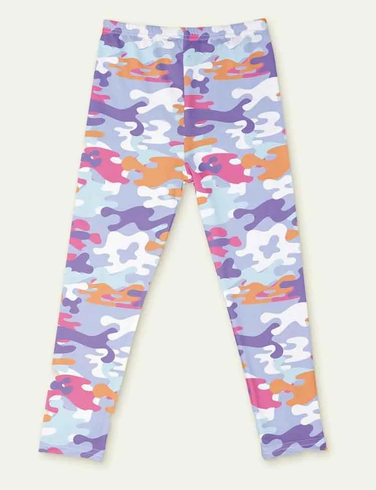 Cartoon Printed Leggings - Image 29