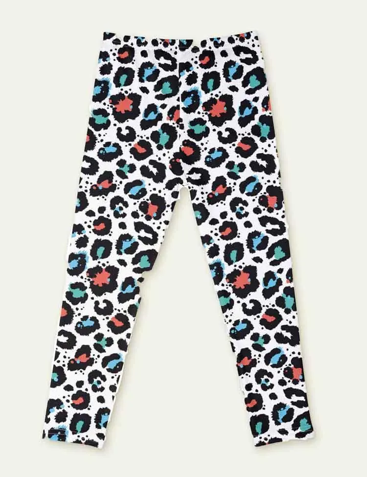 Cartoon Printed Leggings - Image 33
