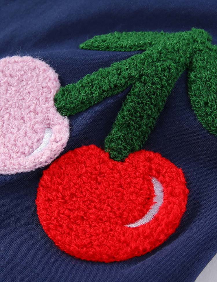 Cherry Embroidered Dress - Image 3