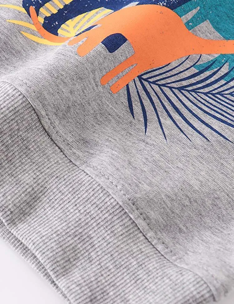 Dinosaur Printed Sweater - Image 4