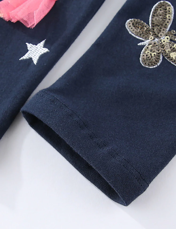 Fairy Embroidered Leggings - Image 3