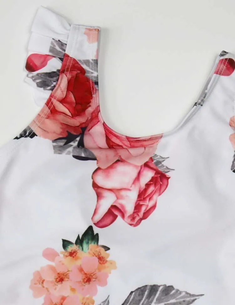 Floral Family Matching Swim Suit - Image 3