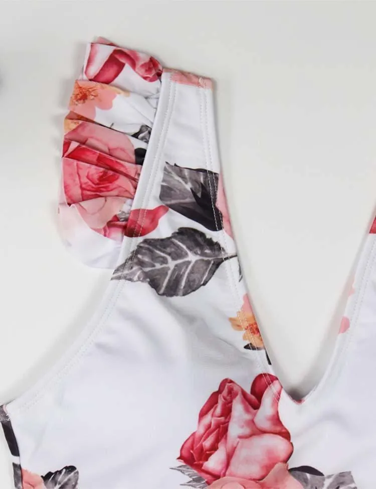 Floral Family Matching Swim Suit - Image 4