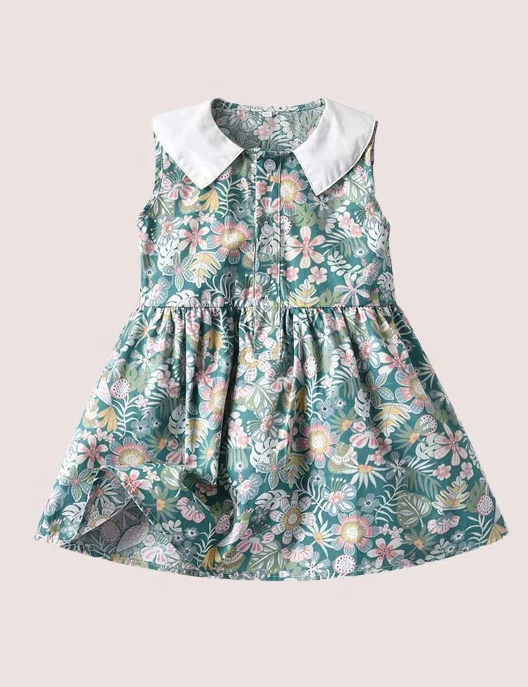 Floral Sleeveless Dress - Image 8