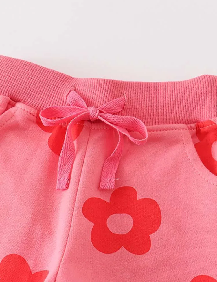 Flower Print Sweatpants - Image 5