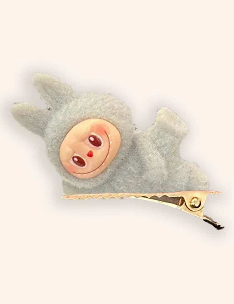 1PC Labubu Lying Hairclip - Image 3
