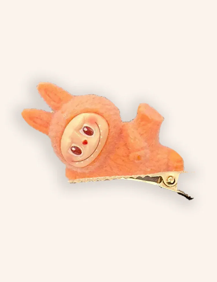 1PC Labubu Lying Hairclip - Image 5