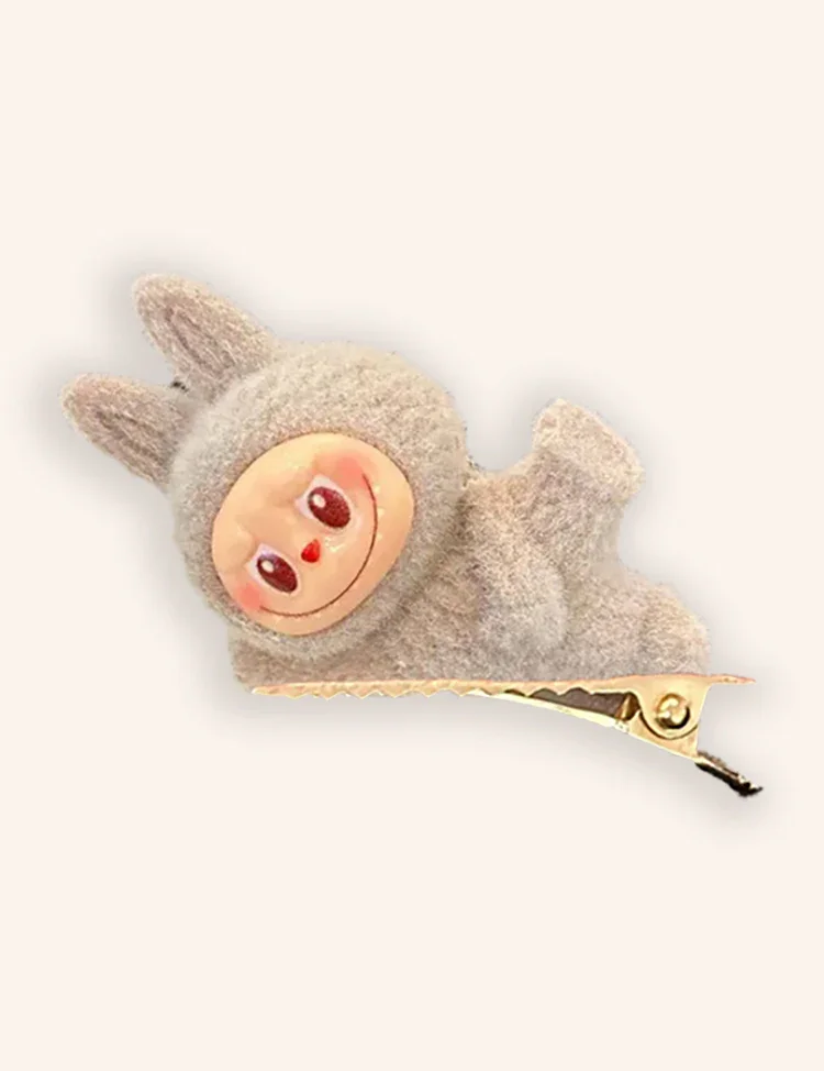 1PC Labubu Lying Hairclip - Image 6