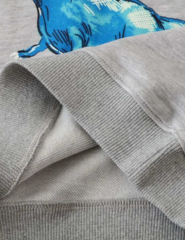 Glowing Dinosaur Printed Sweater - Image 4