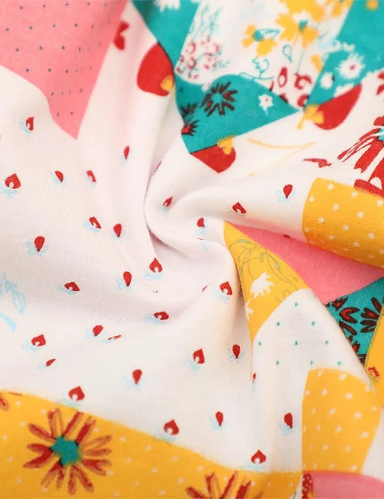 Printed Short Sleeve Dress - Image 3