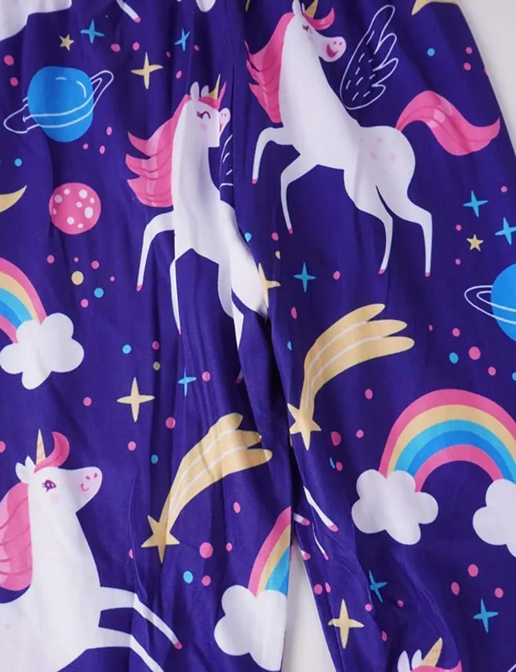 Rainbow Unicorn Print Leggings - Image 5
