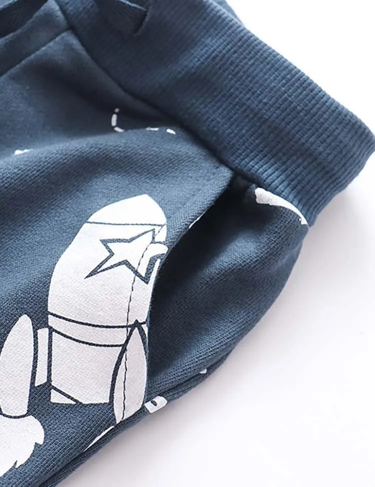 Rocket Print Sweatpants - Image 4