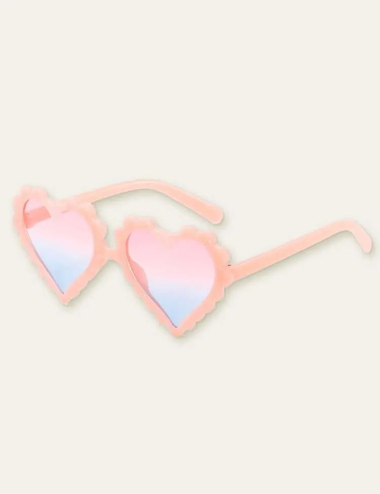 Seaside Cute Heart-Shaped Glasses - Image 3