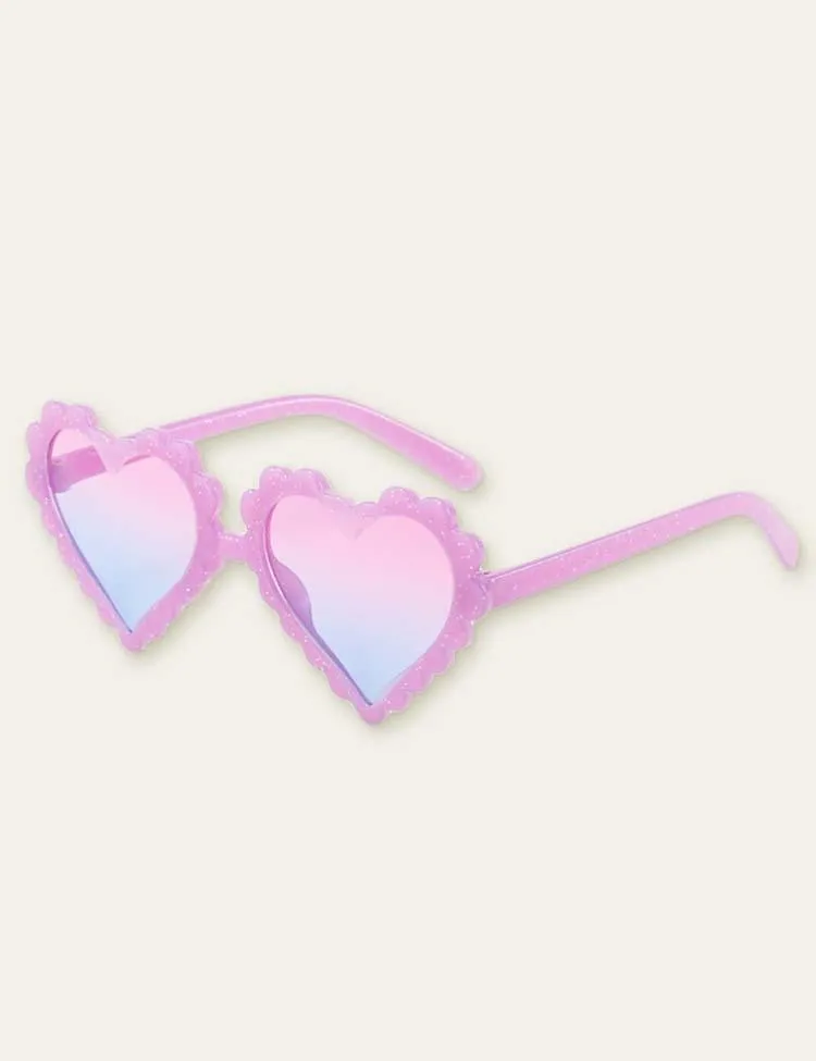 Seaside Cute Heart-Shaped Glasses - Image 6