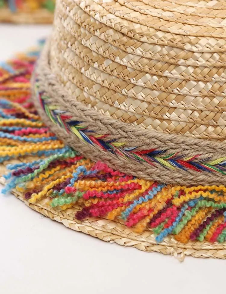 Seaside Travel Straw Hat - Image 3