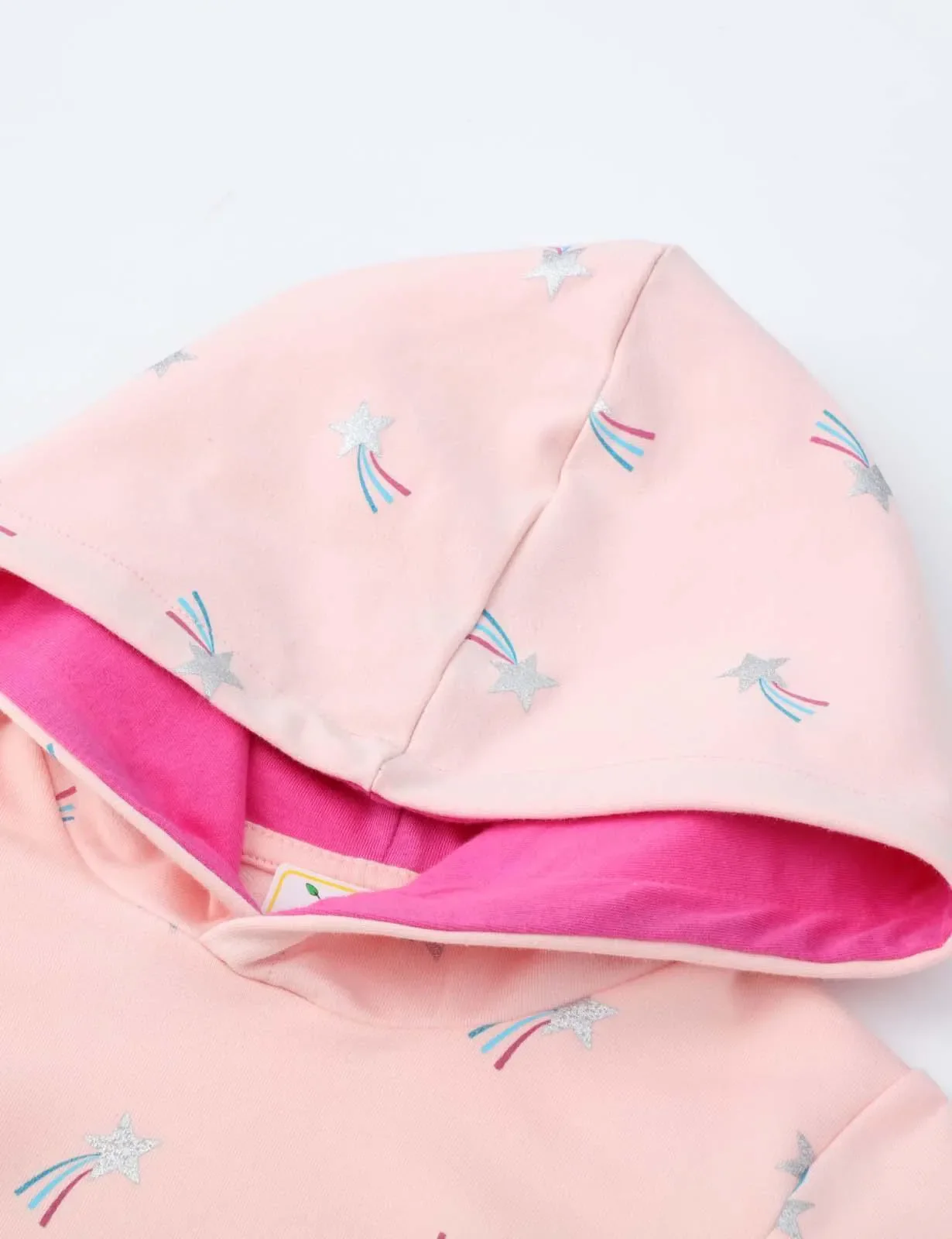 Sequined Long Sleeve Hooded Dress - Image 3