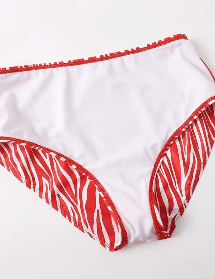 Striped Family Matching Swimsuit - Image 3