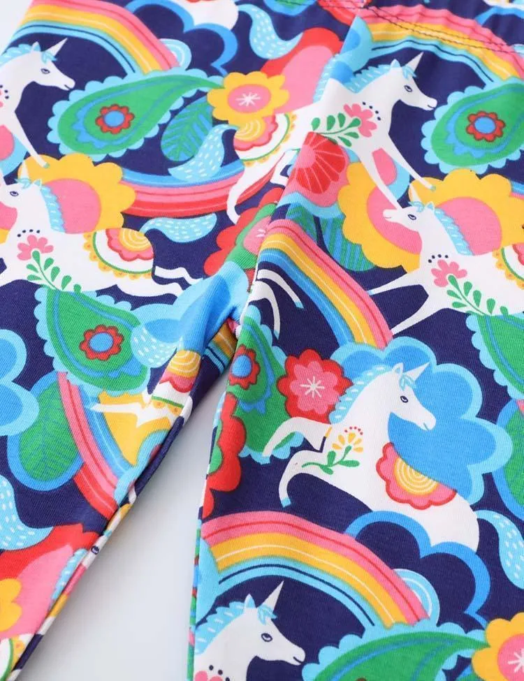 Unicorn Printed Leggings - Image 3