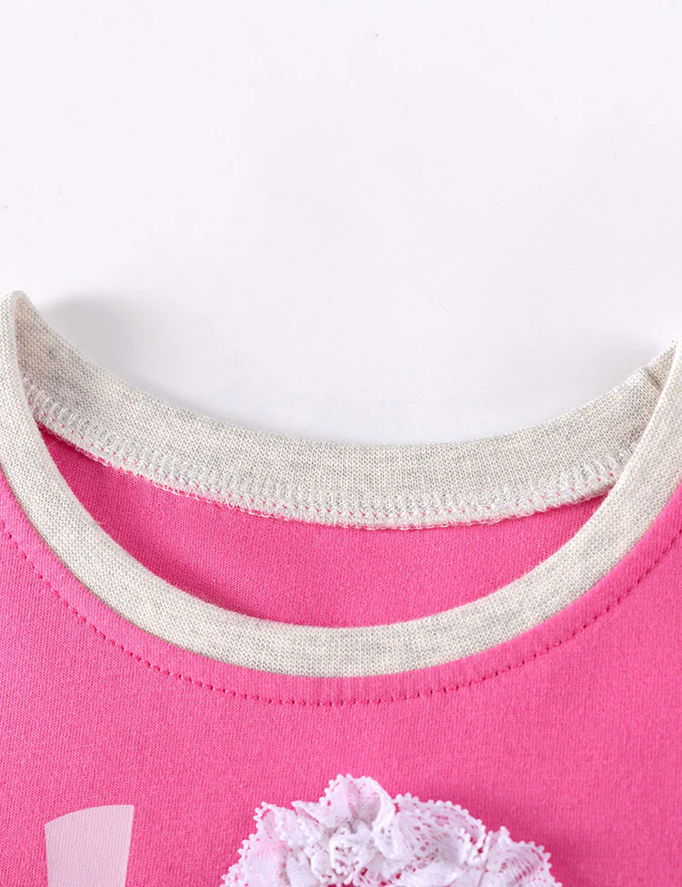 Valentine's Day Love Applique Tulle Dress - Image 3