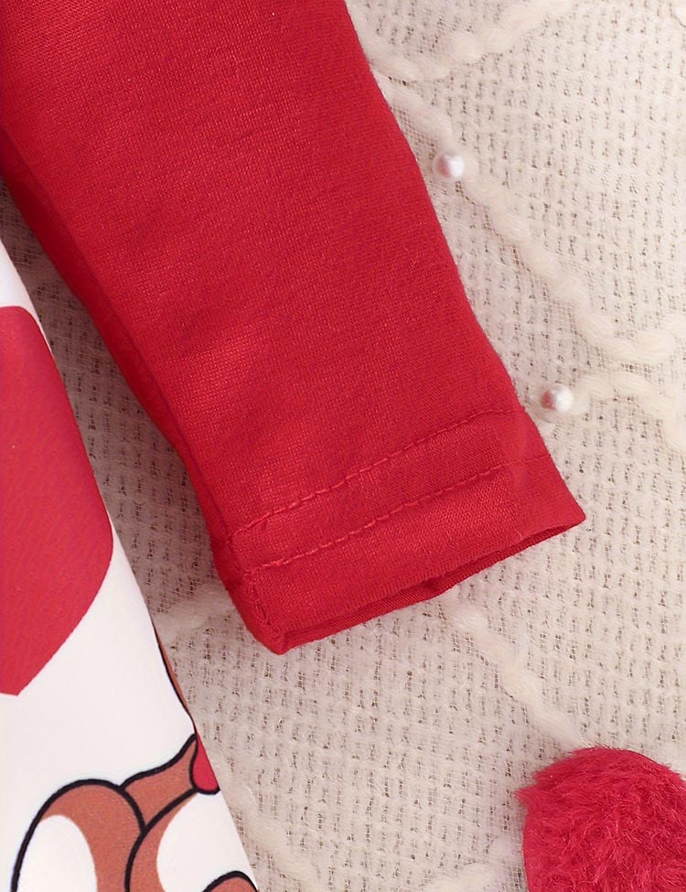 Valentine's Day Love Pattern Tulle Dress - Image 6