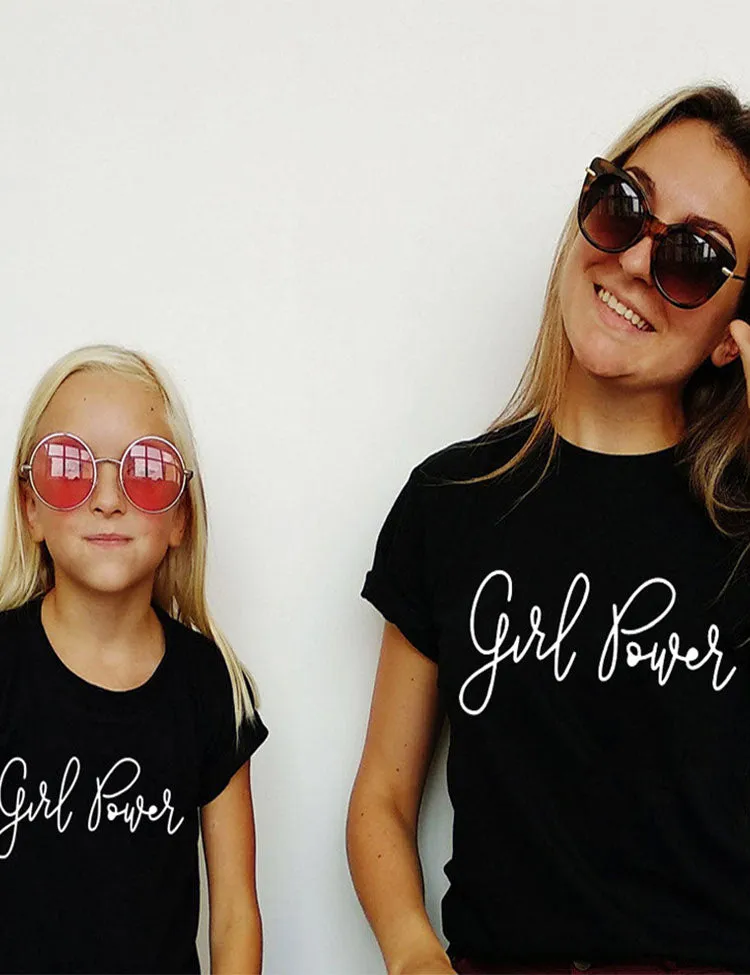 Valentine's Day MAMA&ME Letter Printed Family Matching T-Shirt - Image 4